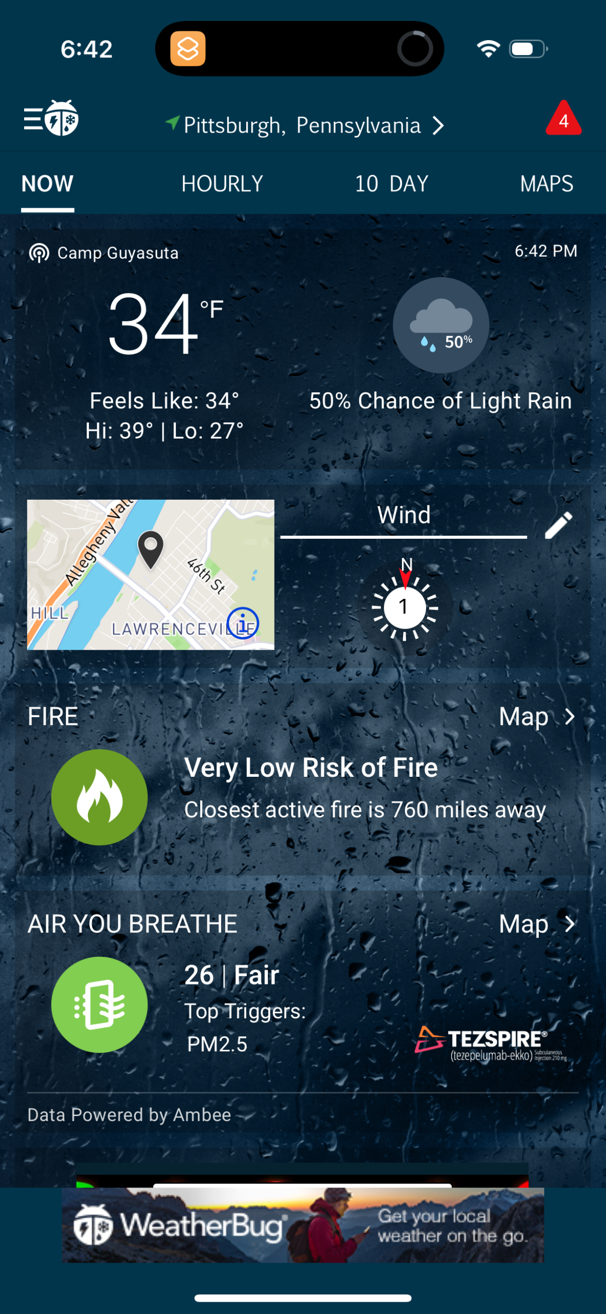 weatherbug app screenshot 3