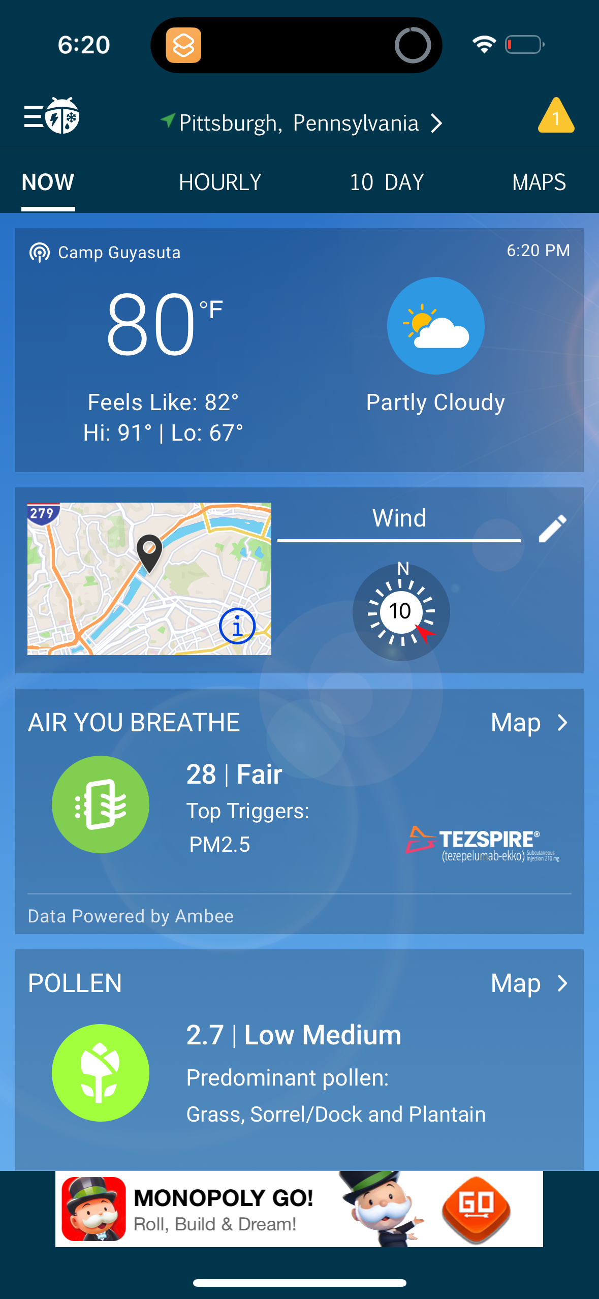 weatherbug app screenshot 9