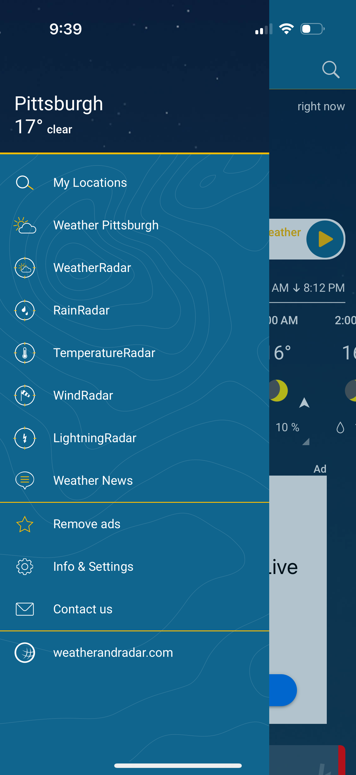 weatherradar app screenshot 11