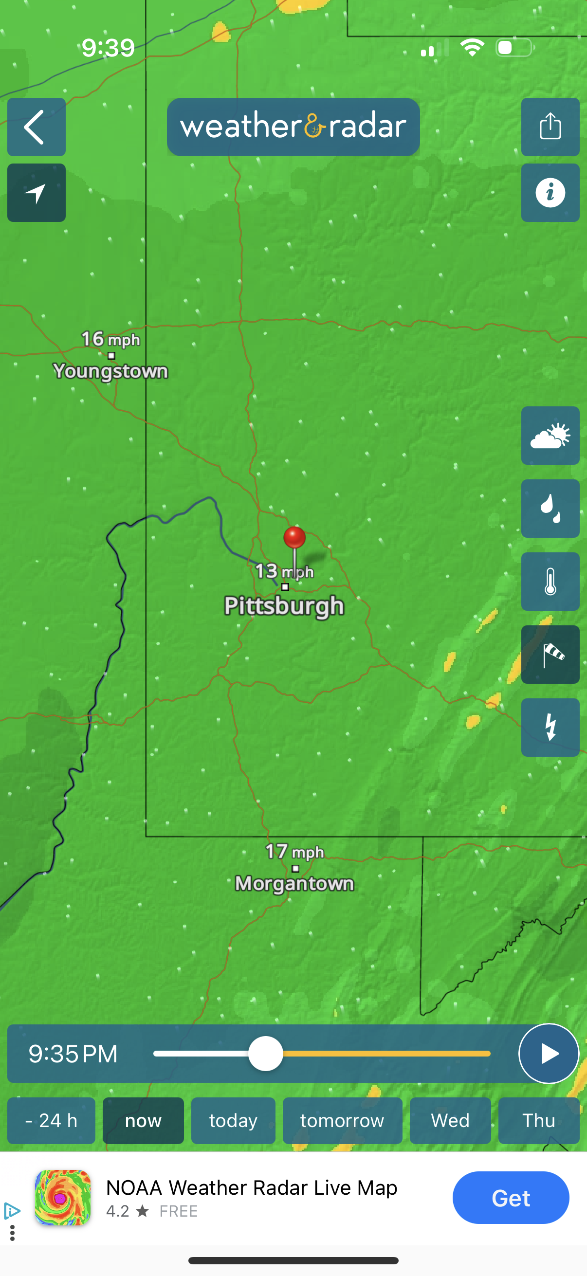 weatherradar app screenshot 8