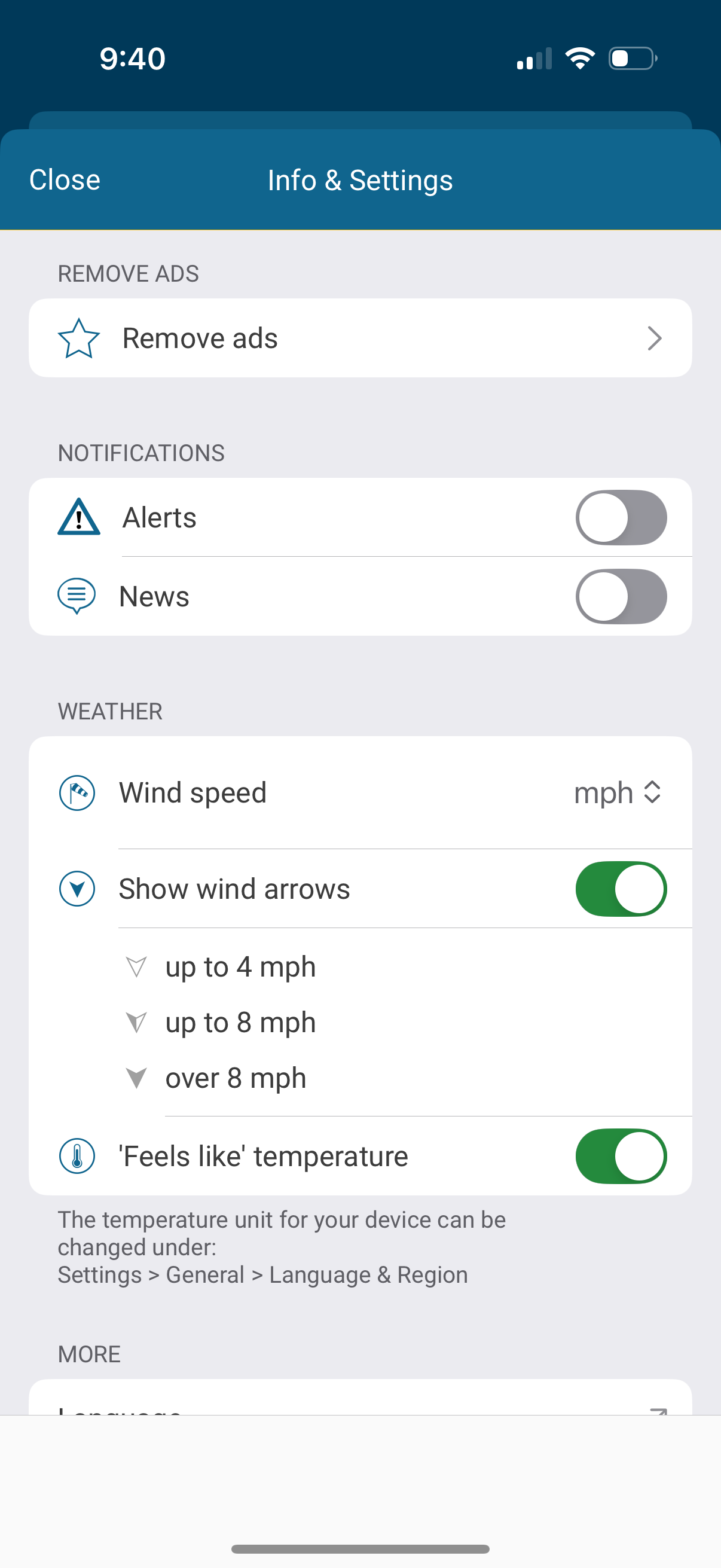 weatherradar app screenshot 5
