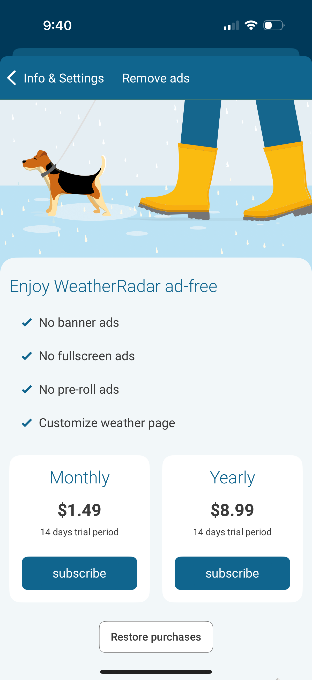 weatherradar app screenshot 4