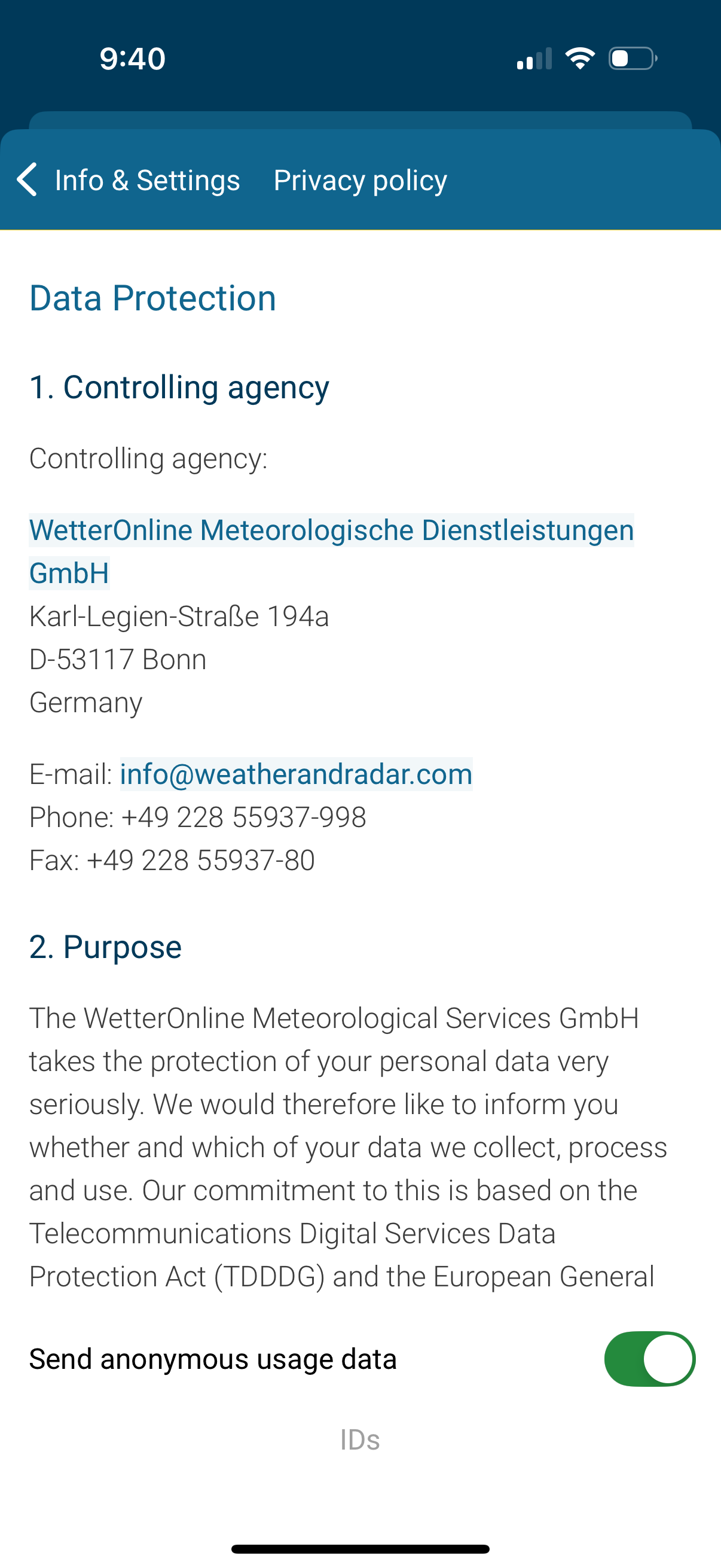 weatherradar app screenshot 3