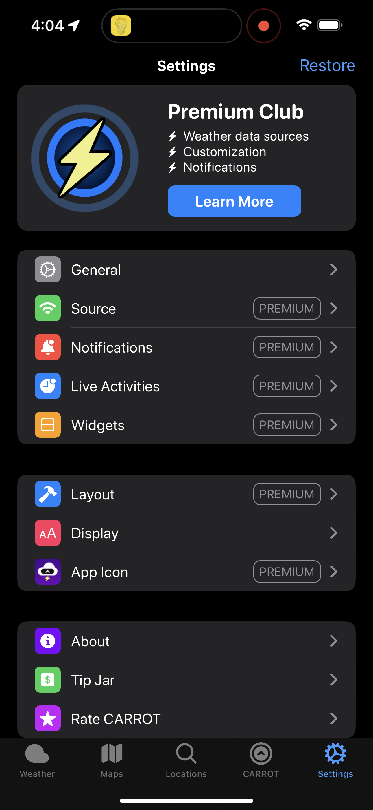 carrot app screenshot 101