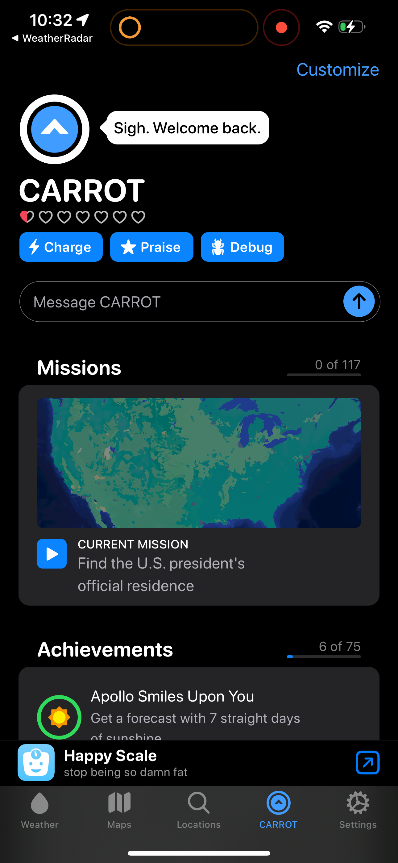 carrot app screenshot 99