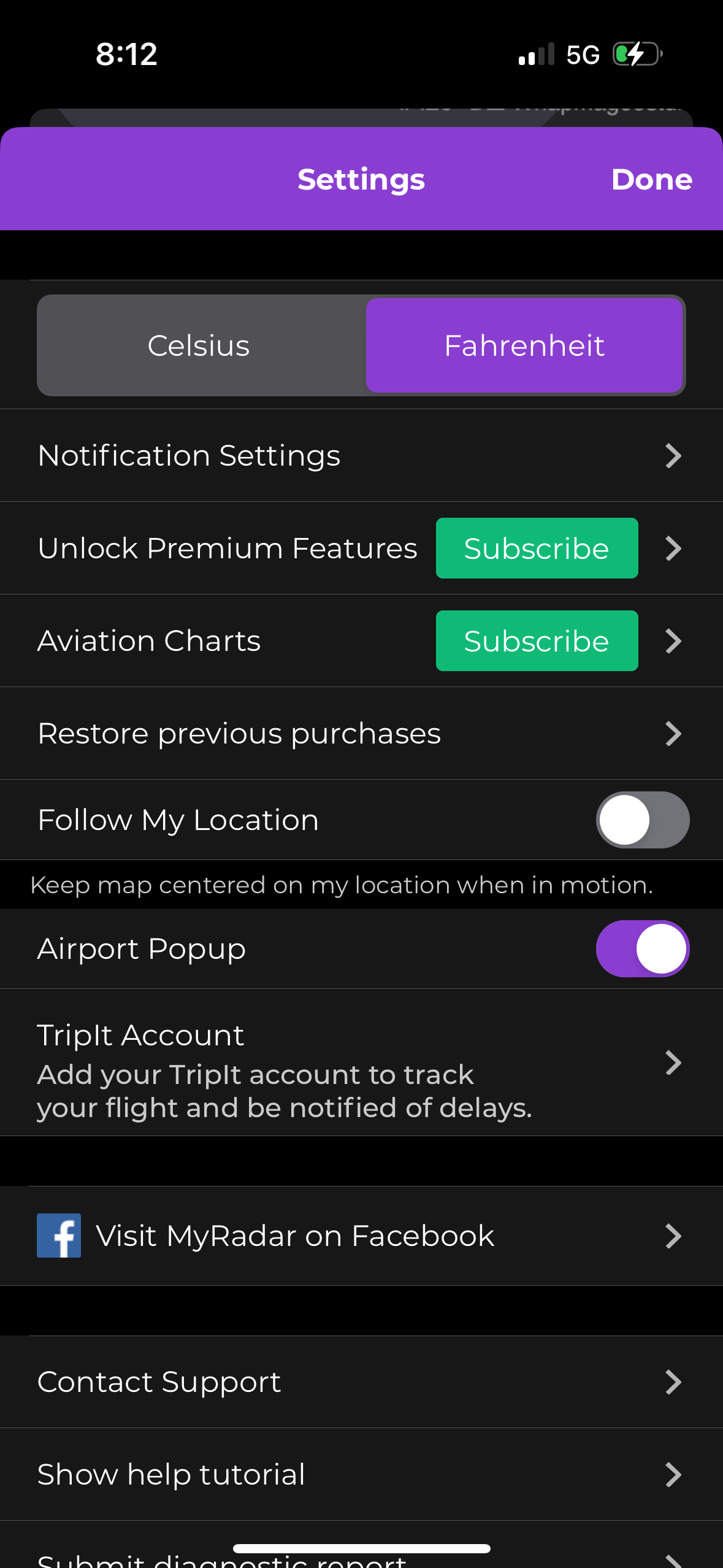myradar app screenshot 3