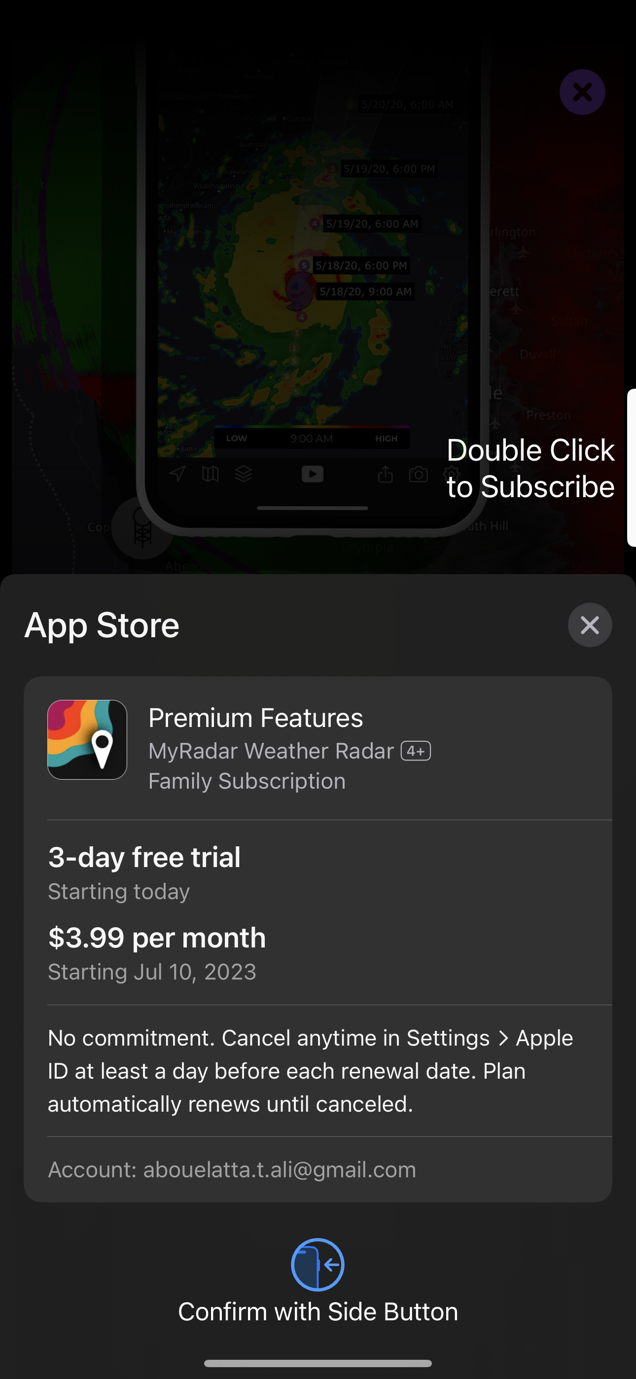 myradar app screenshot 9
