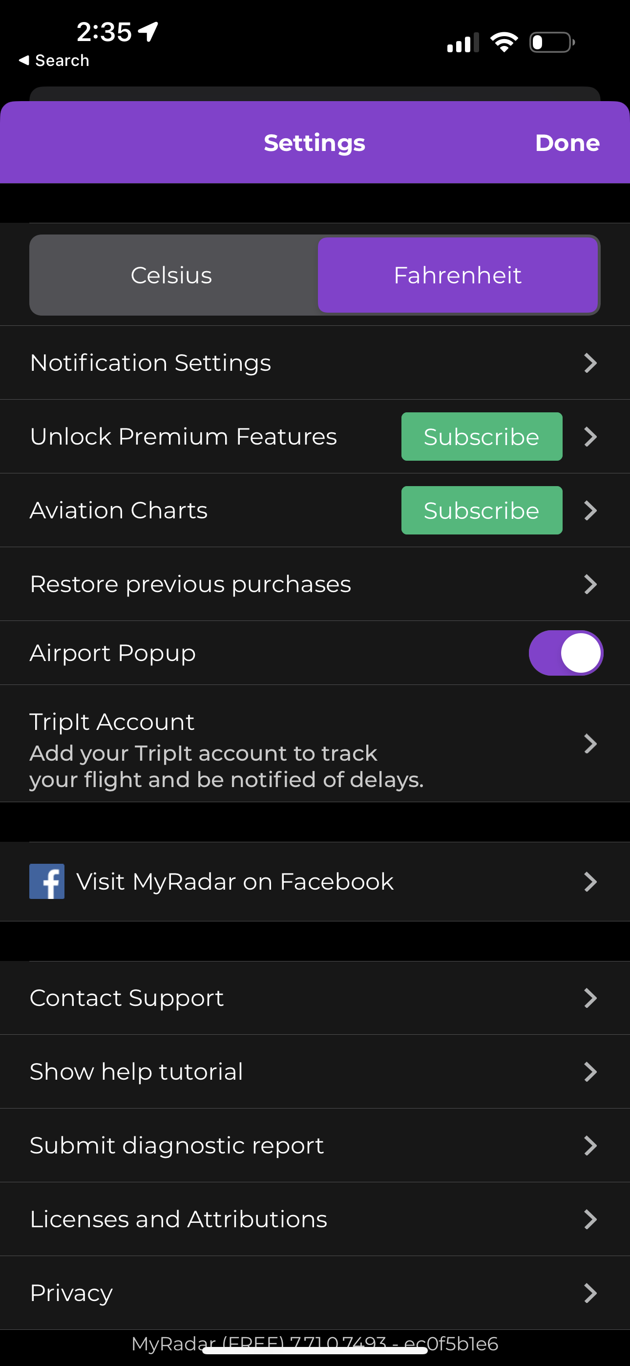 myradar app screenshot 8