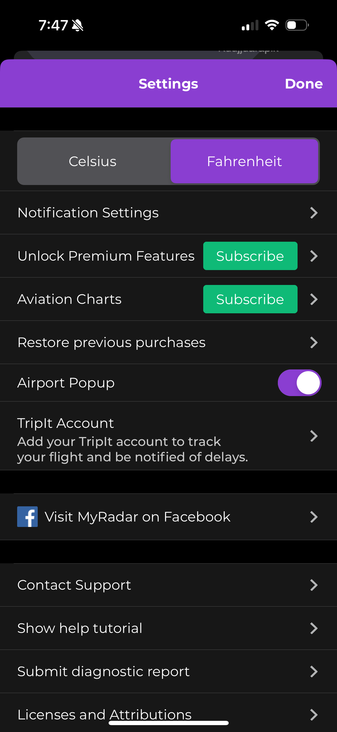 myradar app screenshot 7