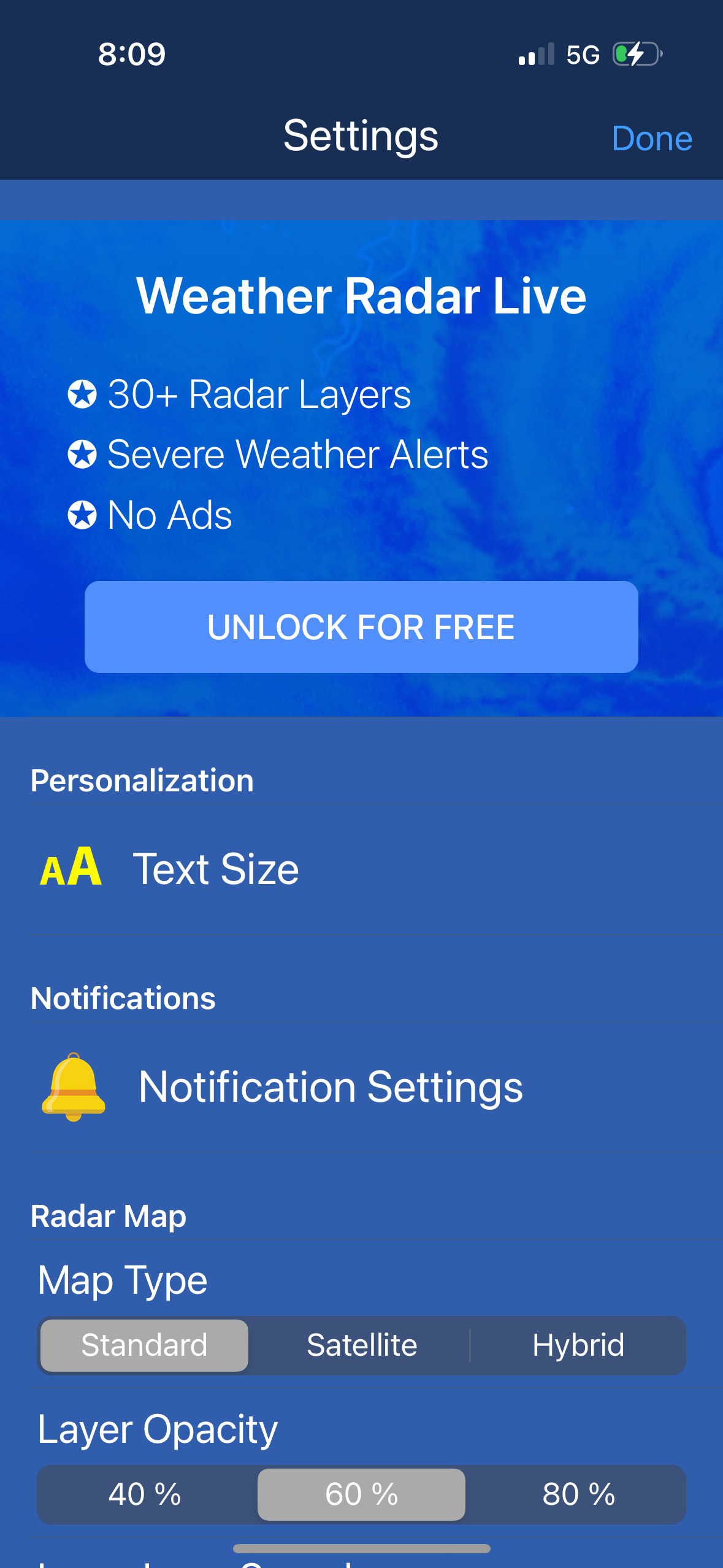 noaa app screenshot 1
