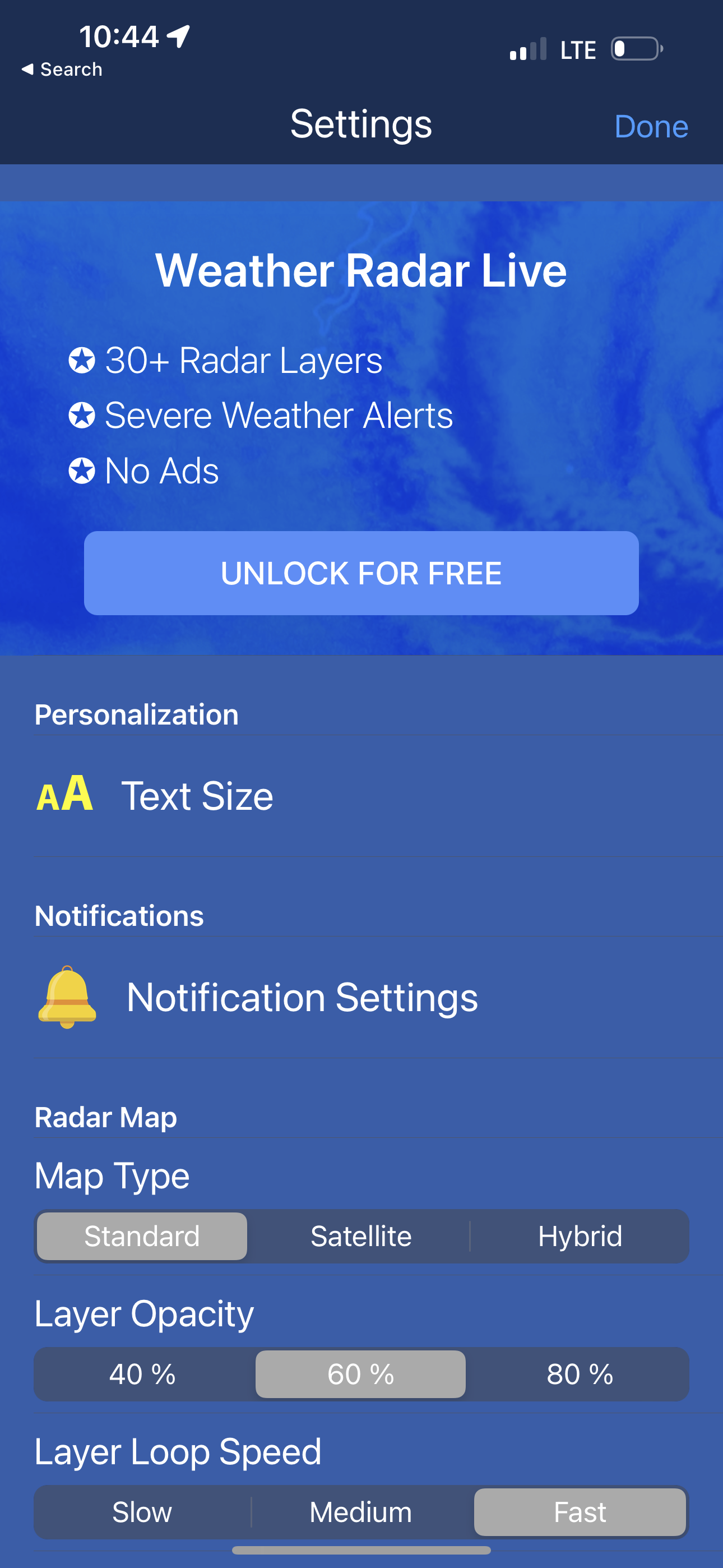 noaa app screenshot 2