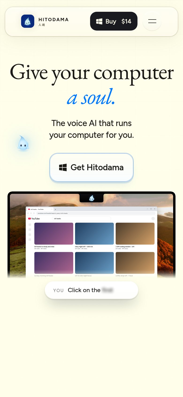 hitodama.in mobile capture for Mobile web