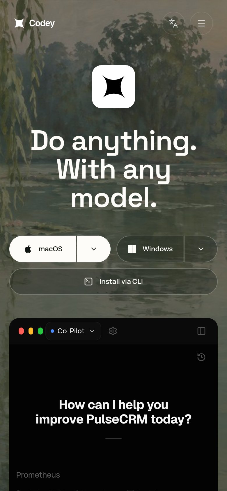 codeyai.space mobile capture for Mobile web