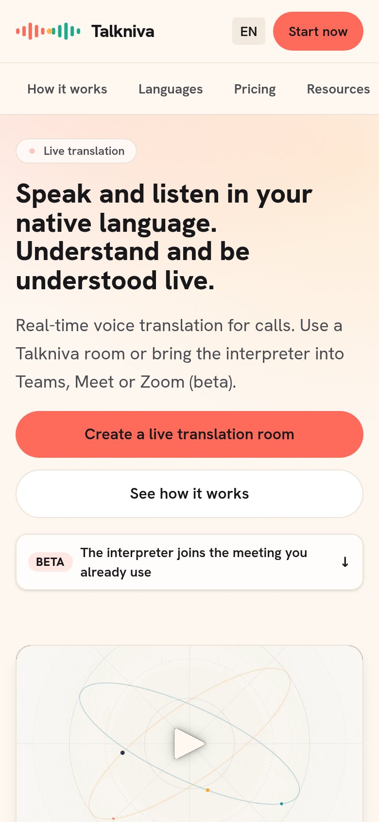 talkniva.com mobile capture for Mobile web