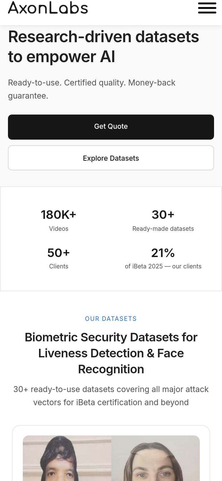 axonlab.ai mobile capture for Mobile web