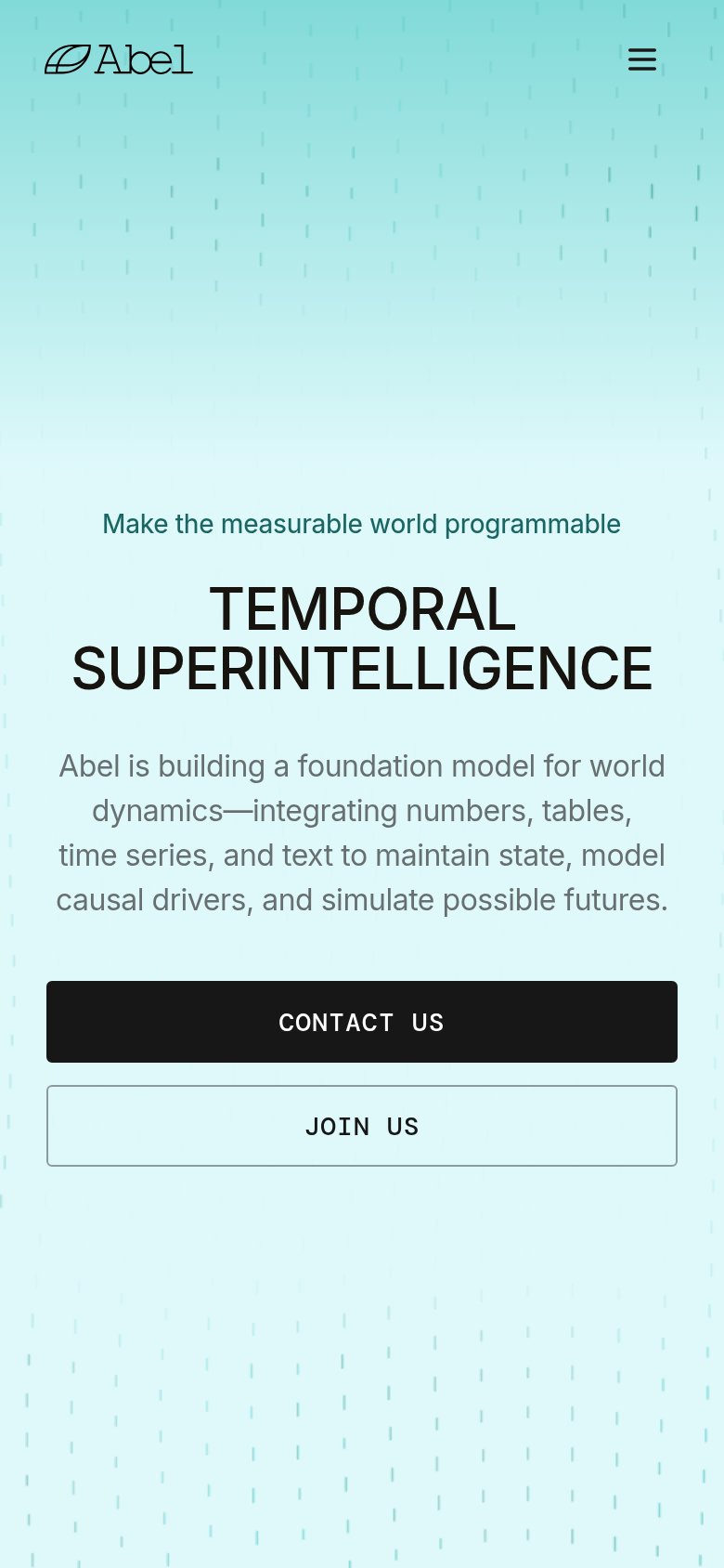 Abel mobile capture for Mobile web
