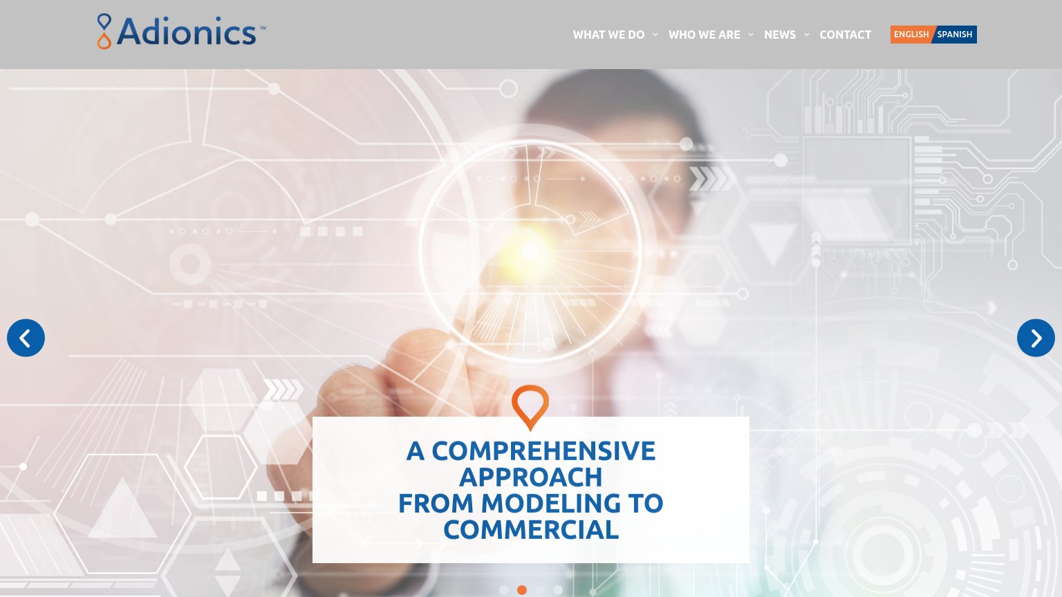 Adionics desktop capture for Information hierarchy