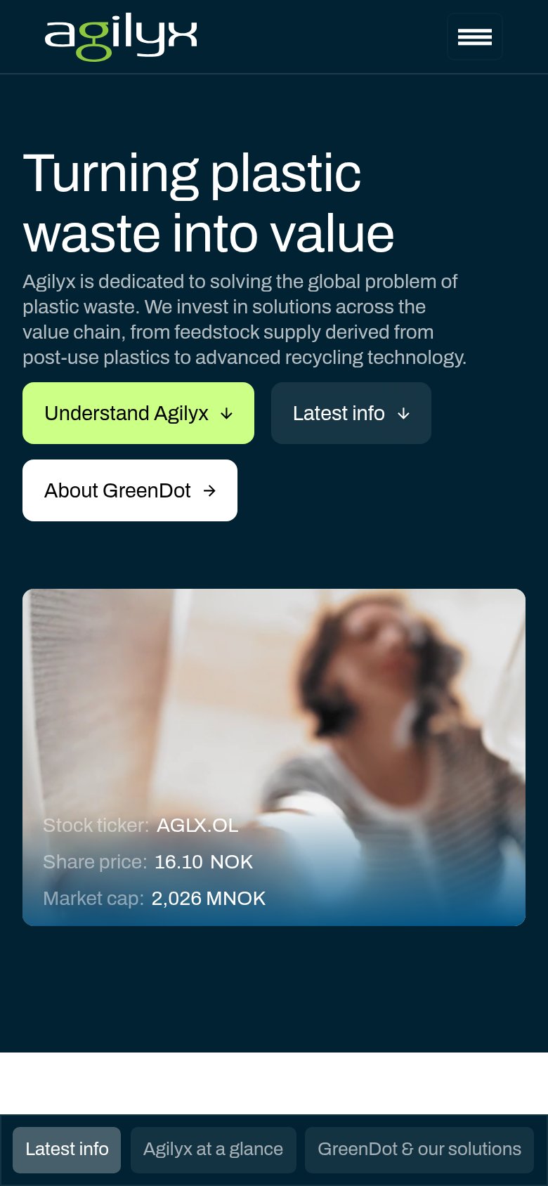 Agilyx mobile capture for Mobile web