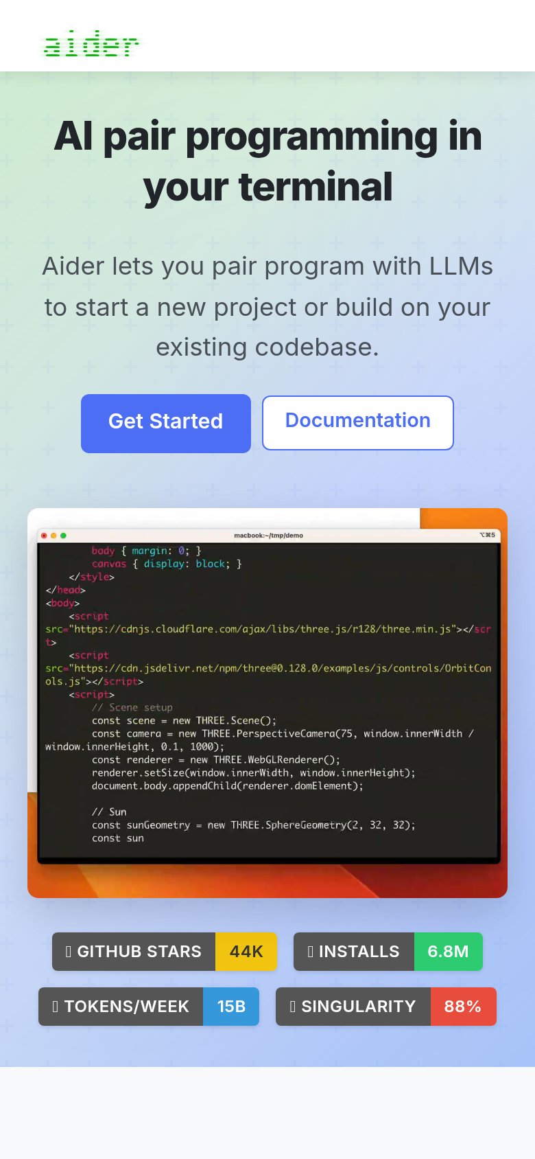 Aider mobile capture for Mobile web
