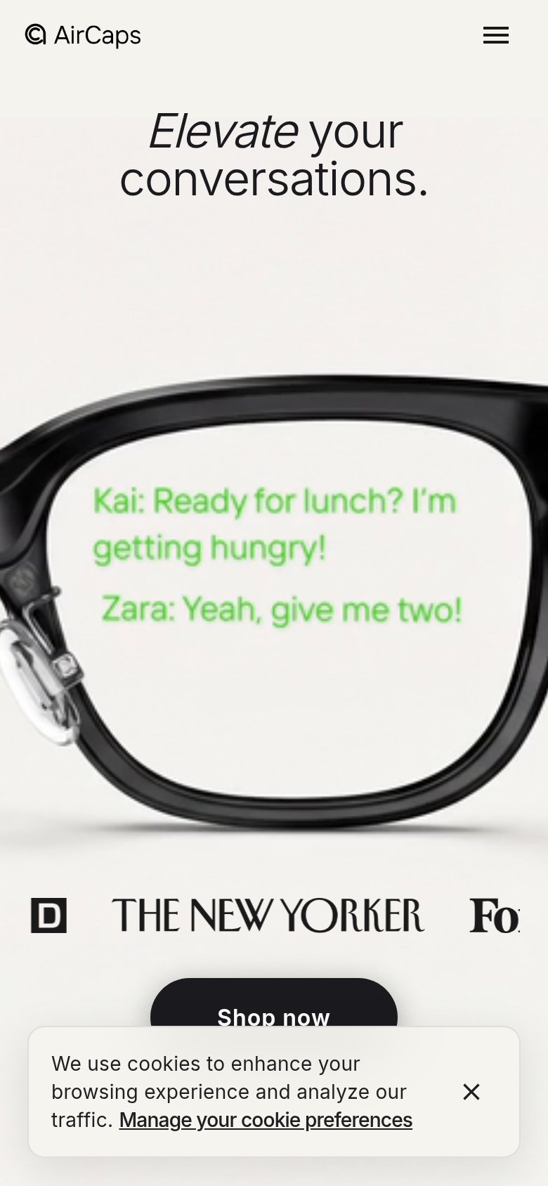 Mobile web annotations on the mobile capture
