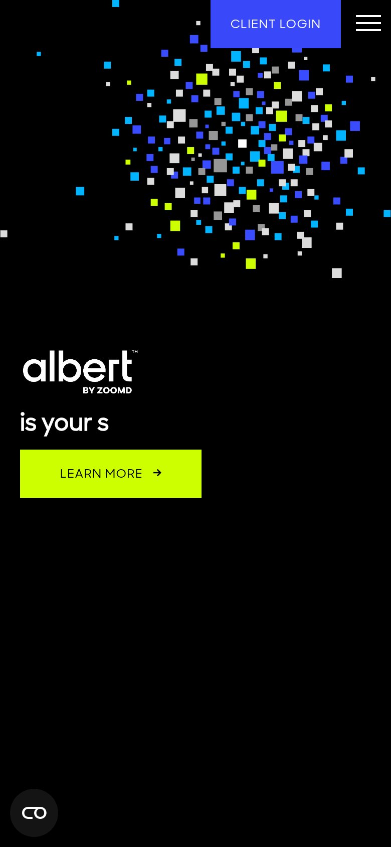 Albert.ai mobile capture for Mobile web