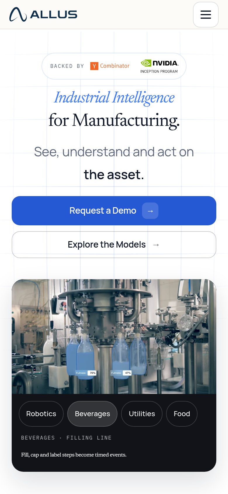 Allus AI mobile capture for Mobile web
