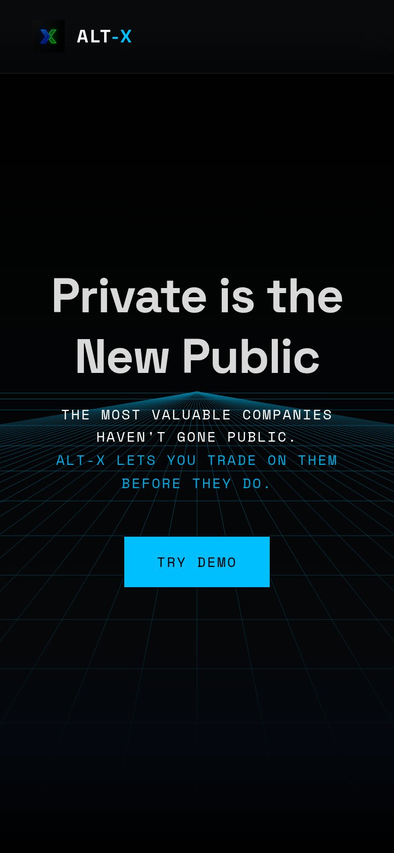 Alt-X mobile capture for Mobile web