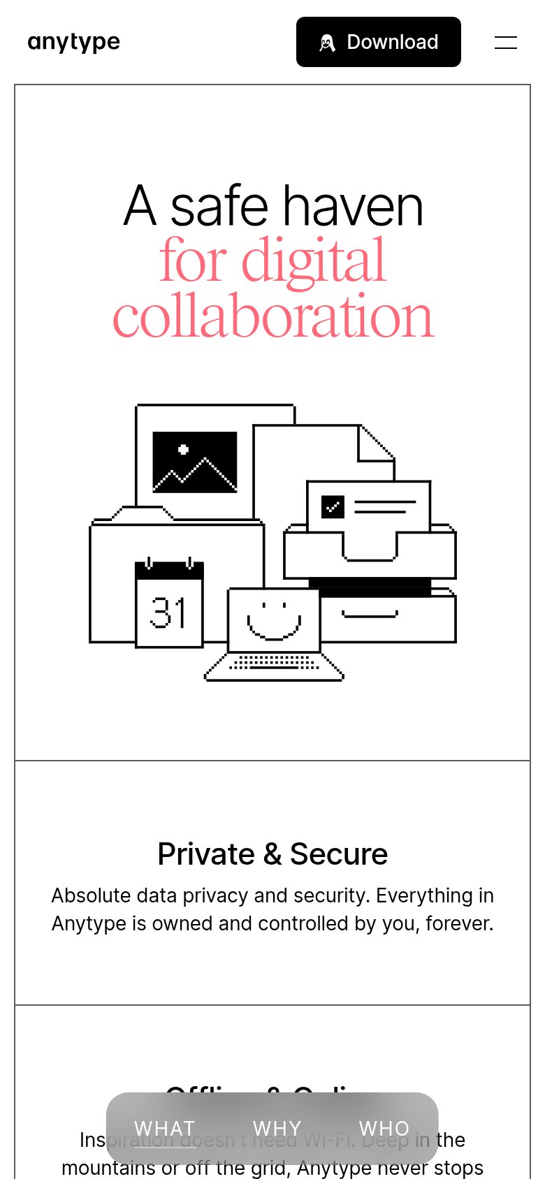 Mobile web annotations on the mobile capture