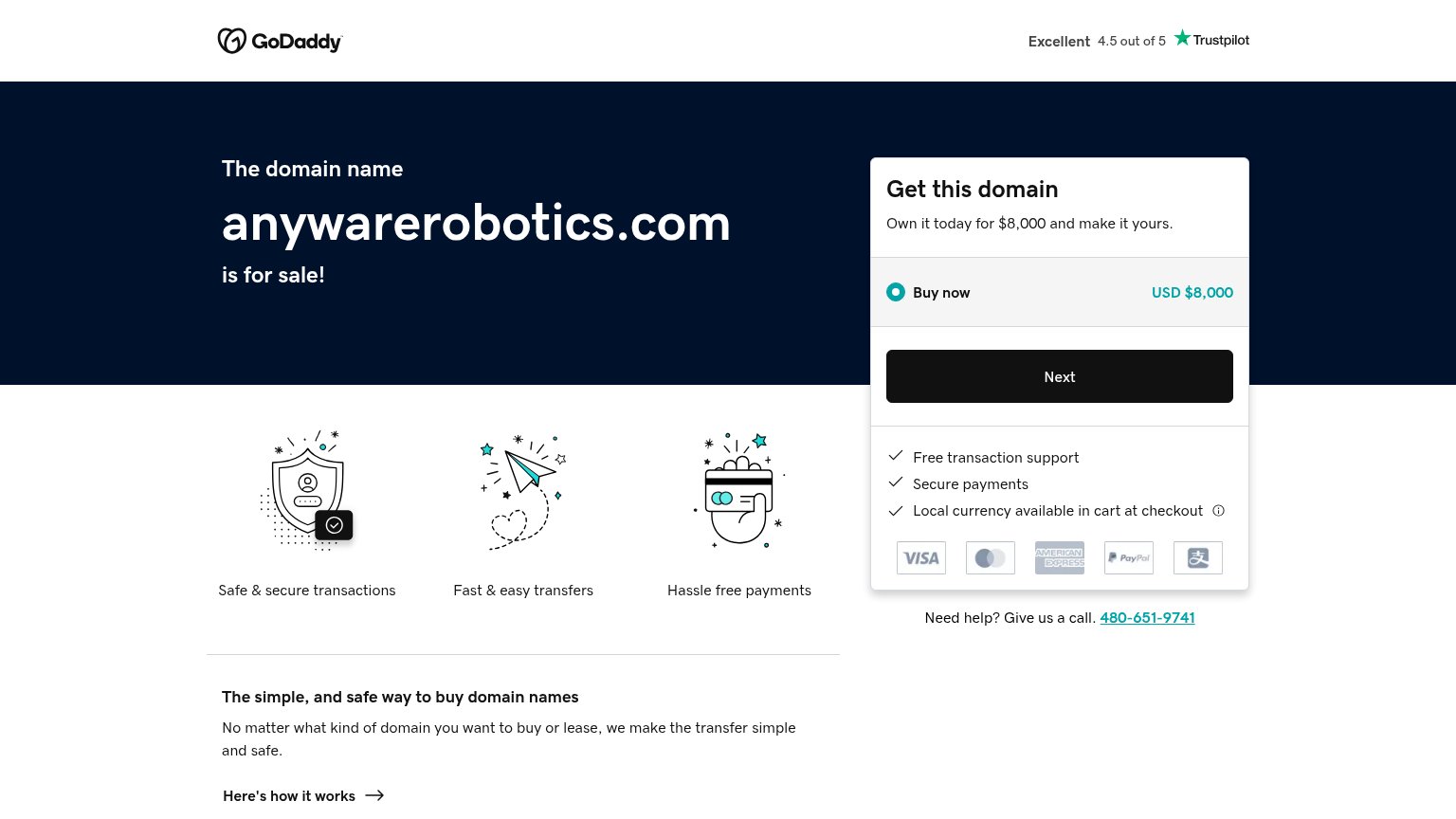Anyware Robotics desktop capture for Trust