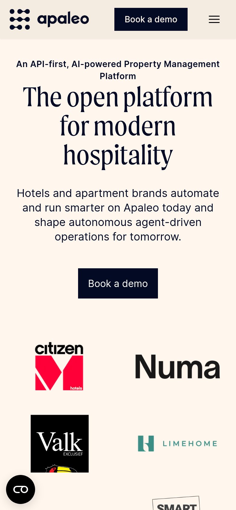Apaleo mobile capture for Mobile web