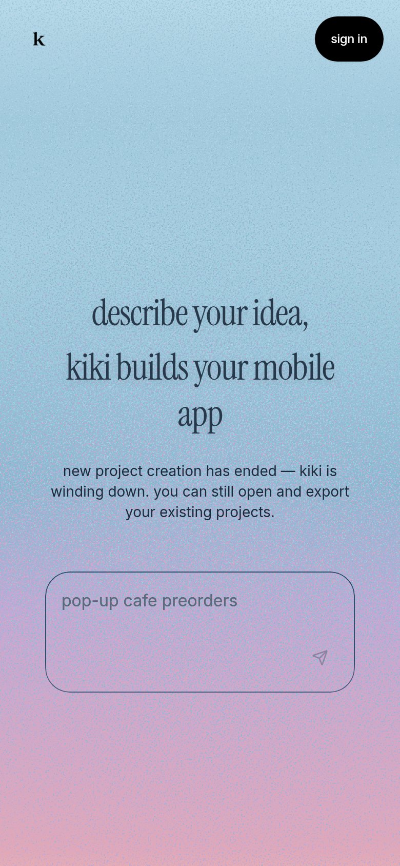 Appacella mobile capture for Mobile web