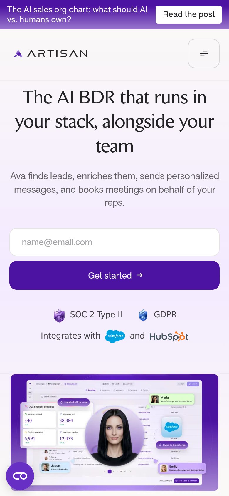 Artisan mobile capture for Mobile web