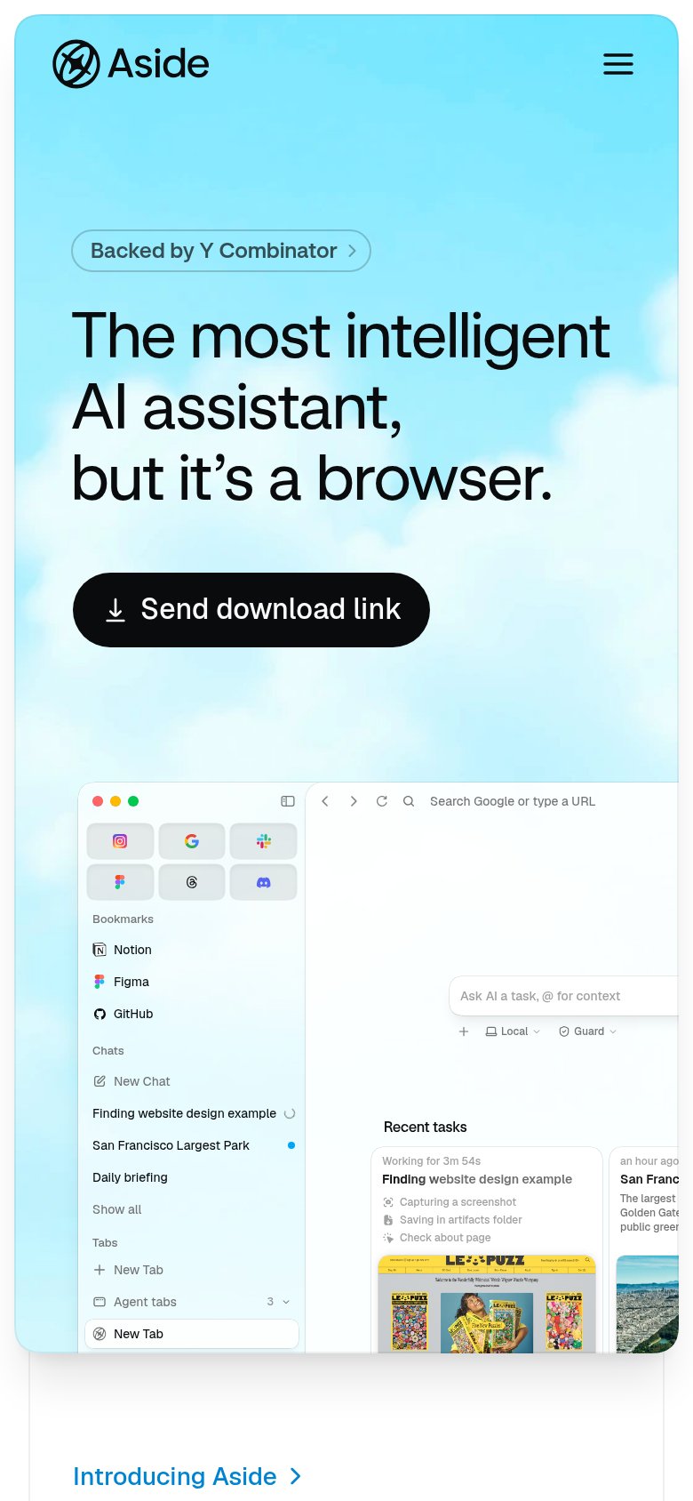 Mobile web annotations on the mobile capture