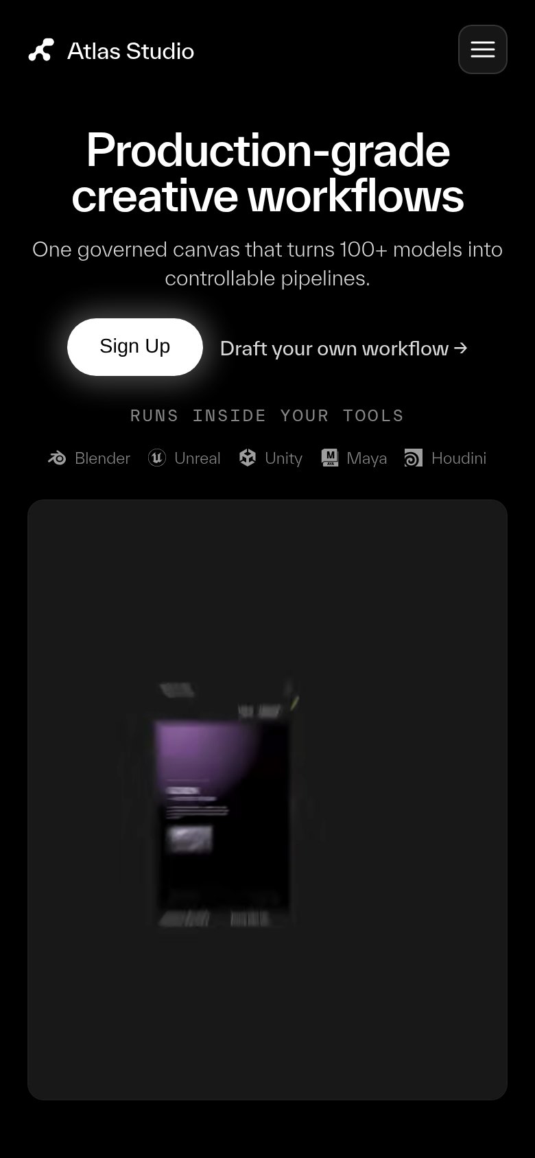 atlas.design mobile capture for Mobile web