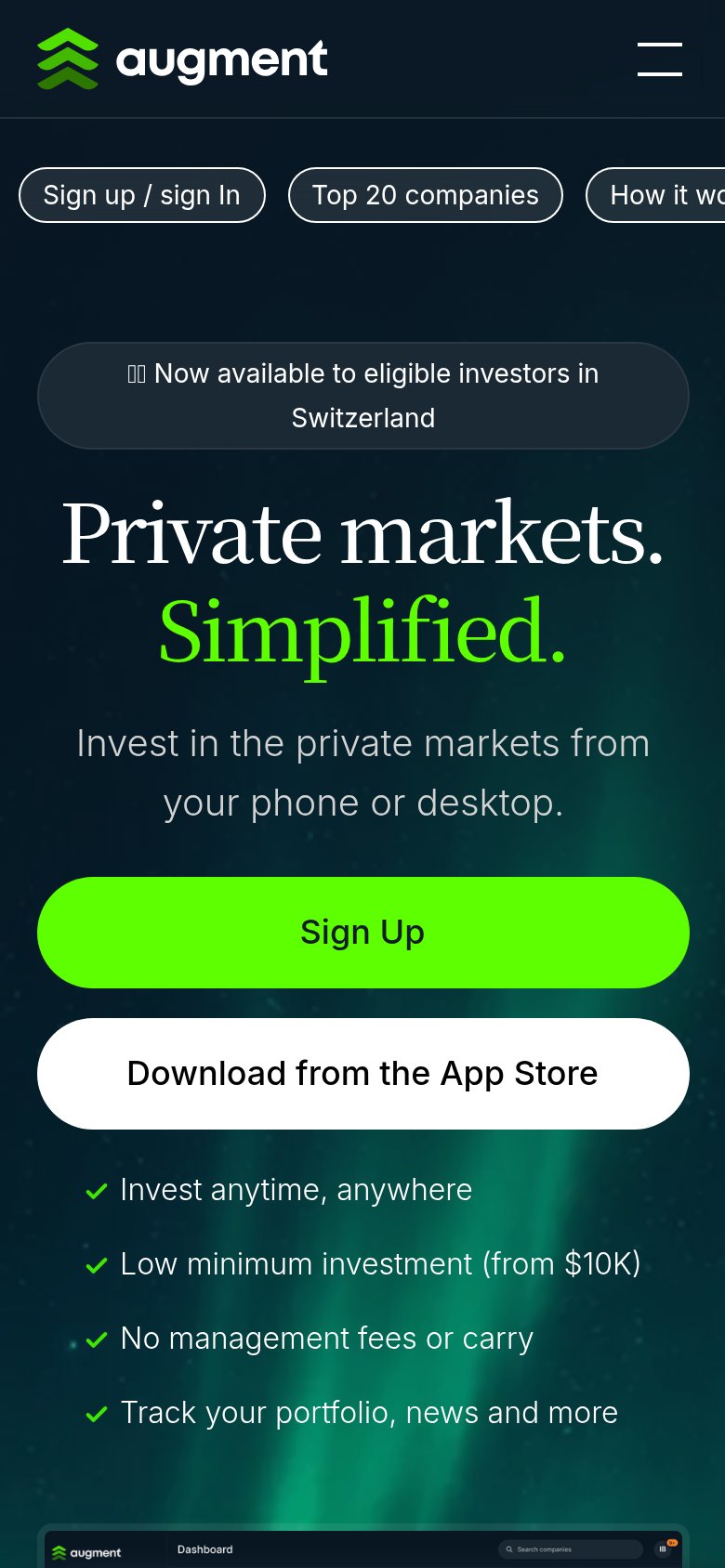 Augment mobile capture for Mobile web