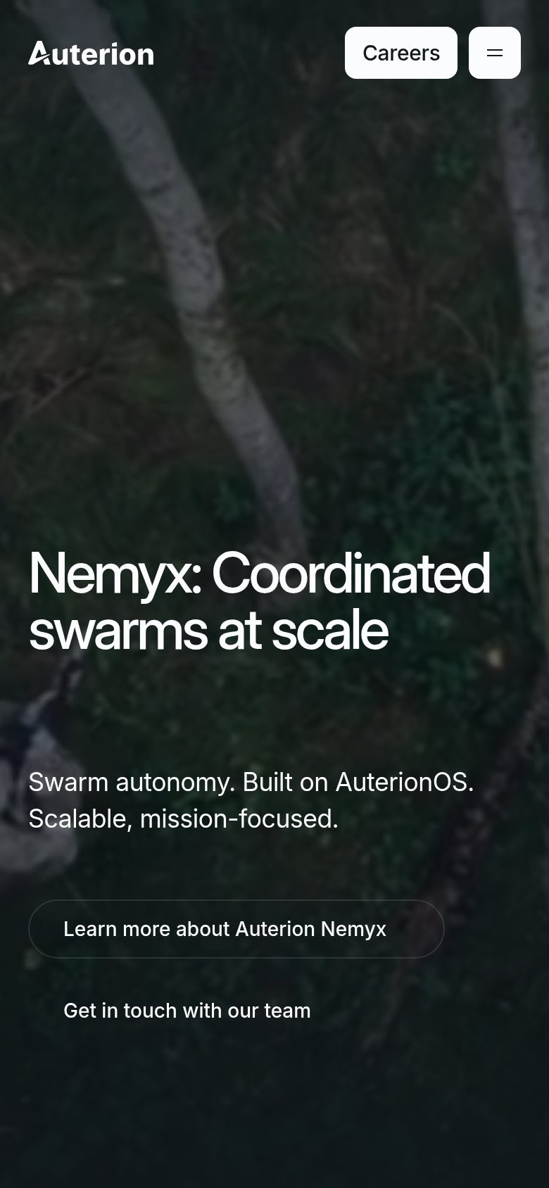 Auterion mobile capture for Mobile web