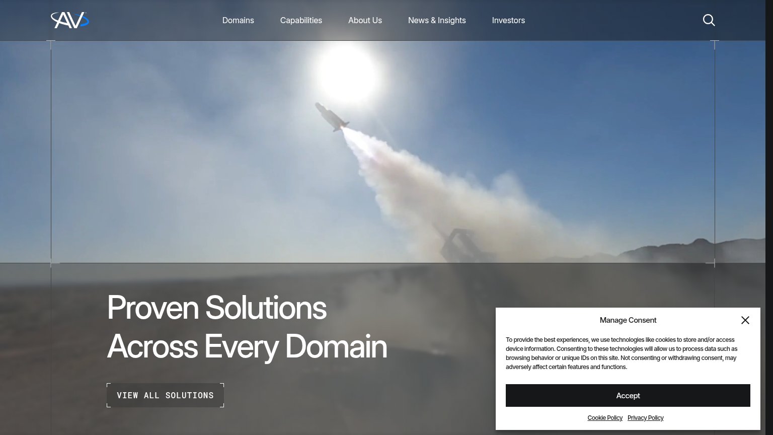 AeroVironment desktop capture for Trust