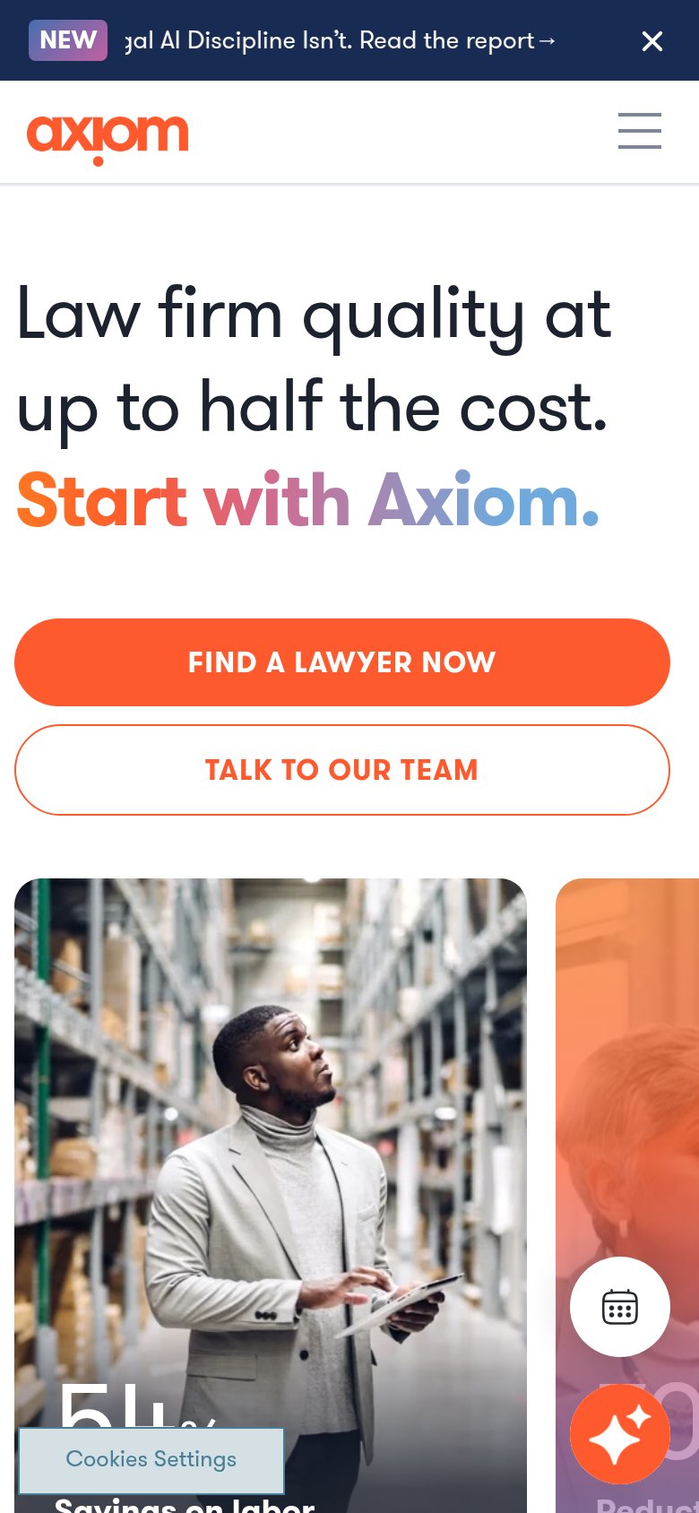 Axiom mobile capture for Mobile web