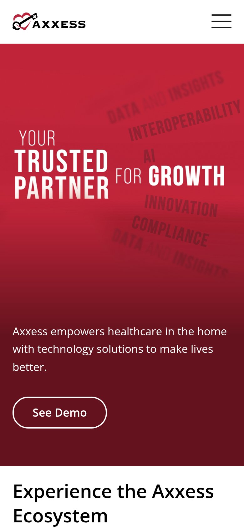Axxess mobile capture for Mobile web
