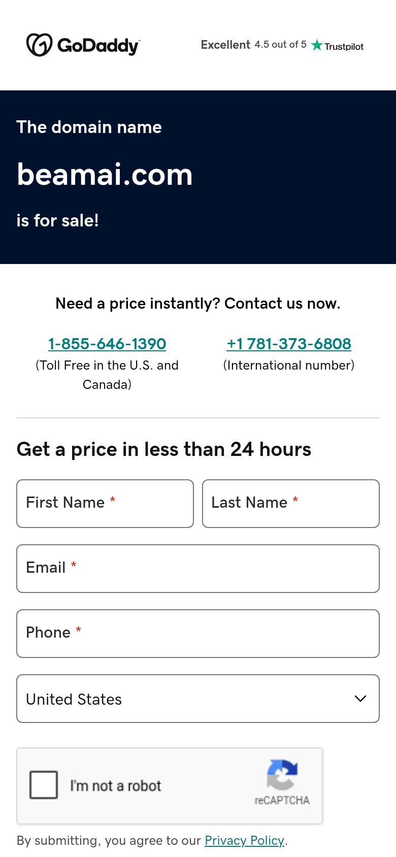 Beam AI mobile capture for Mobile web