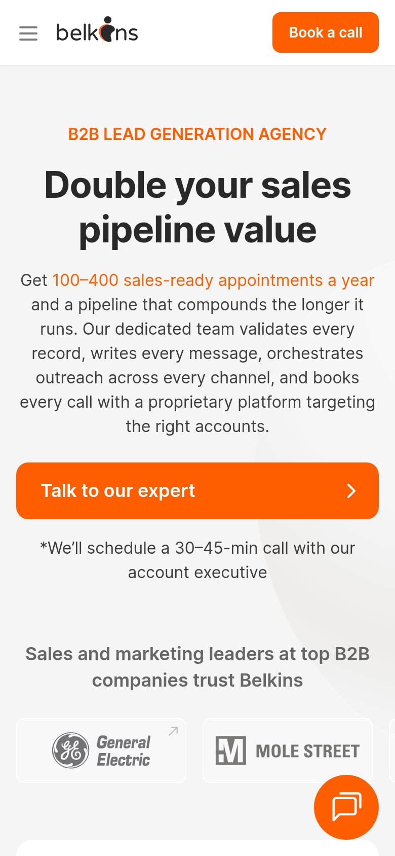 Belkins mobile capture for Mobile web