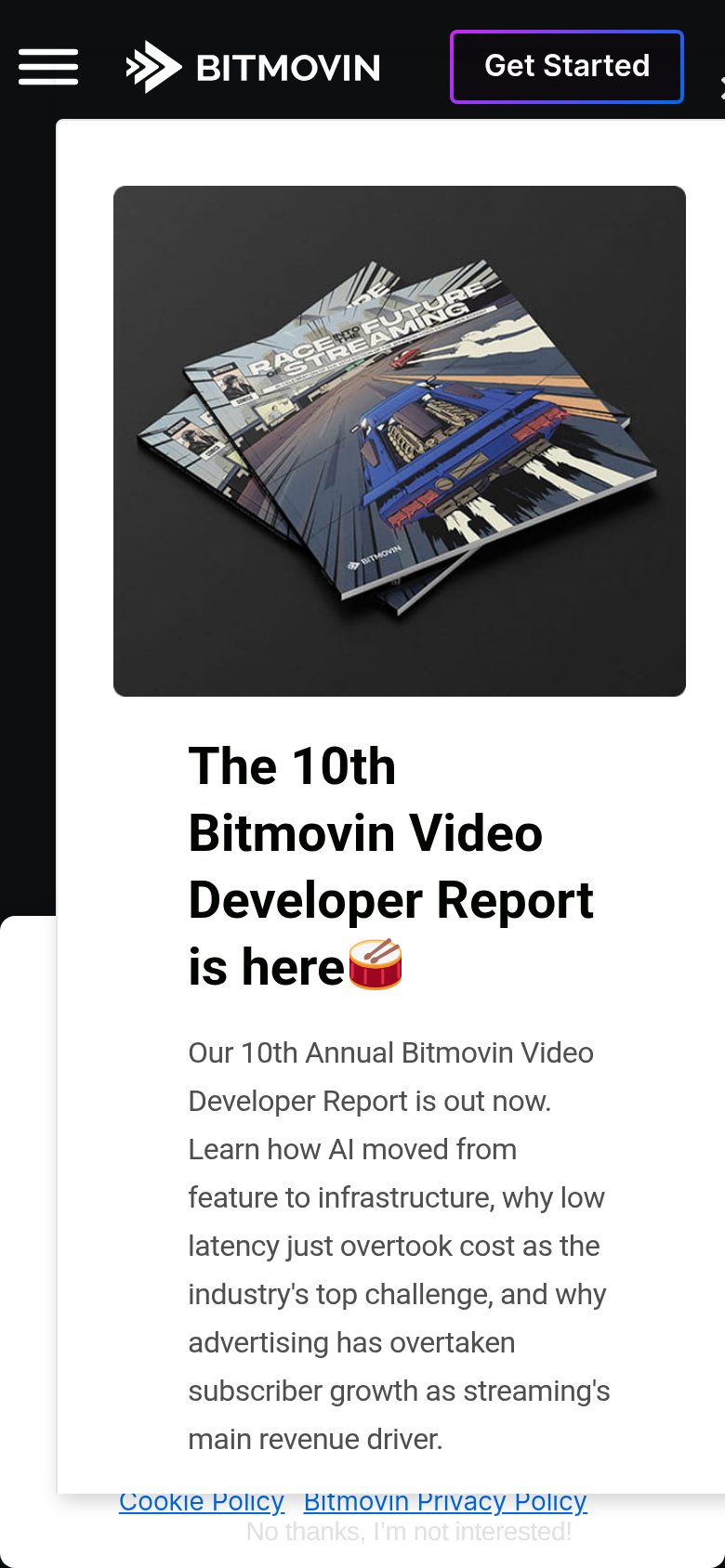 Mobile web annotations on the mobile capture