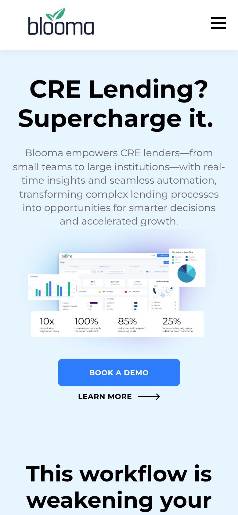 Blooma mobile capture for Mobile web