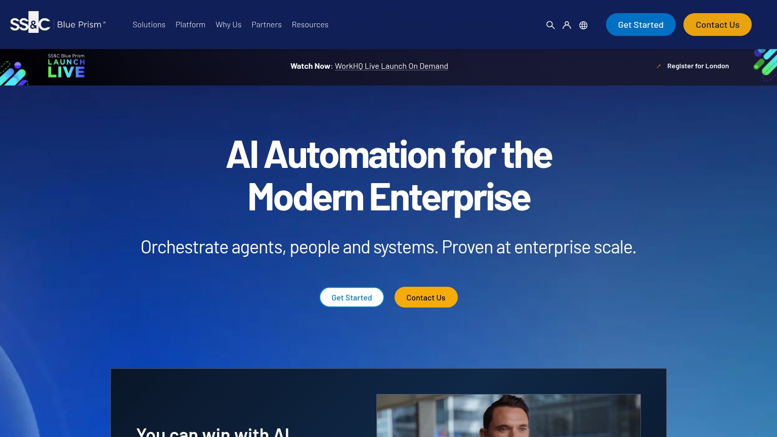 Blue Prism (SS&C) desktop capture for Information hierarchy