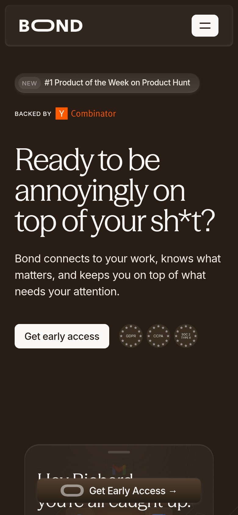 Mobile web annotations on the mobile capture