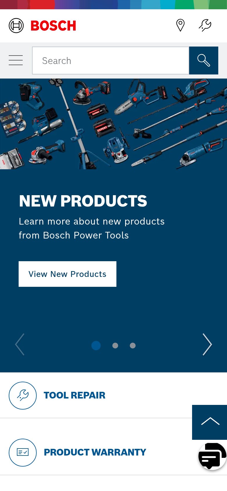 Bosch Wall Scanners (D-tect line) mobile capture for Mobile web