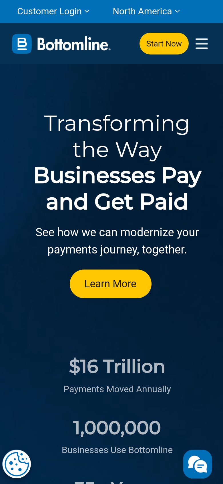Nexus (by Bottomline) mobile capture for Mobile web