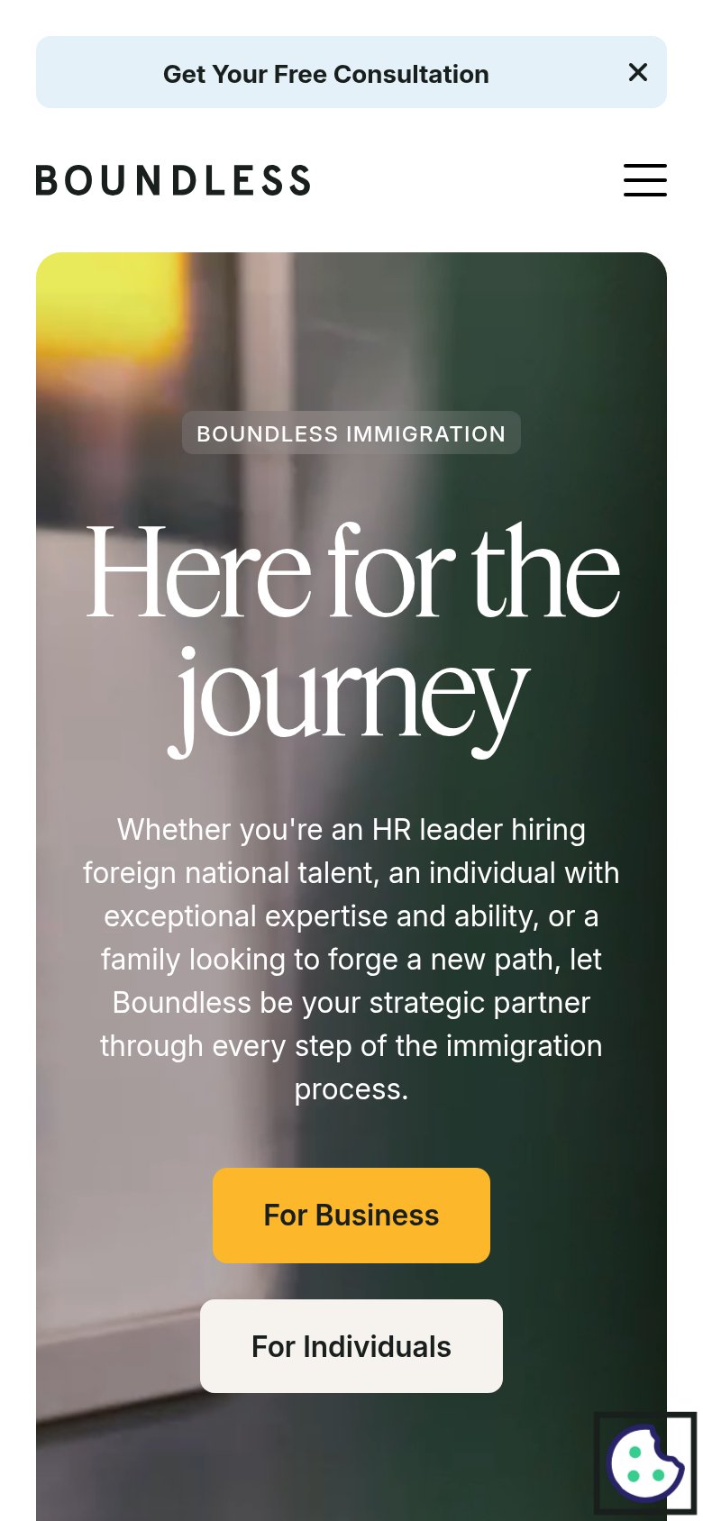 Bridge (Boundless for Employers) mobile capture for Mobile web