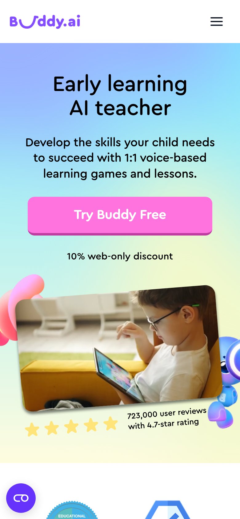 Buddy.ai mobile capture for Mobile web