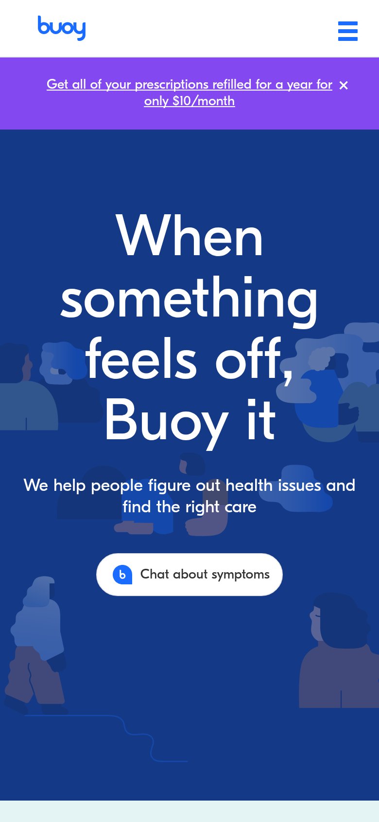 Buoy Health mobile capture for Mobile web